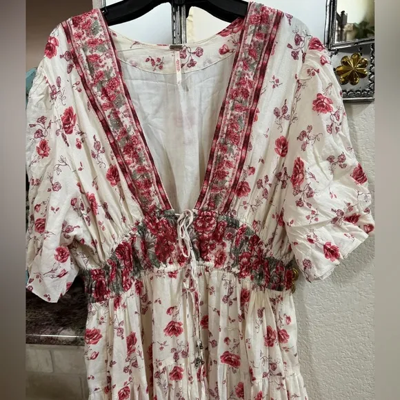 Free People Lysette Maxi Floral Dress
