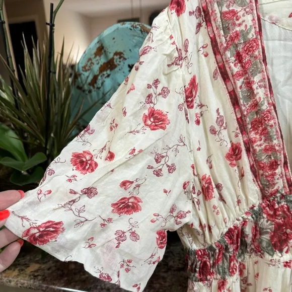 Free People Lysette Maxi Floral Dress