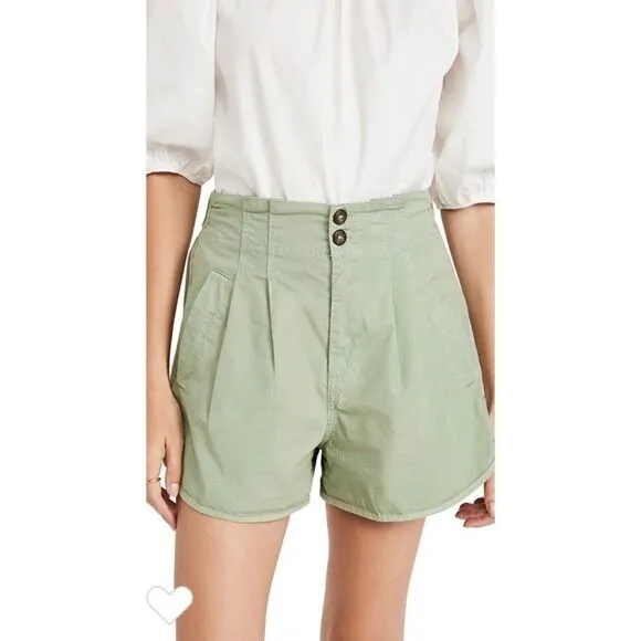 Free people | Pleated Shorty Pull On Shorts | M | 3”