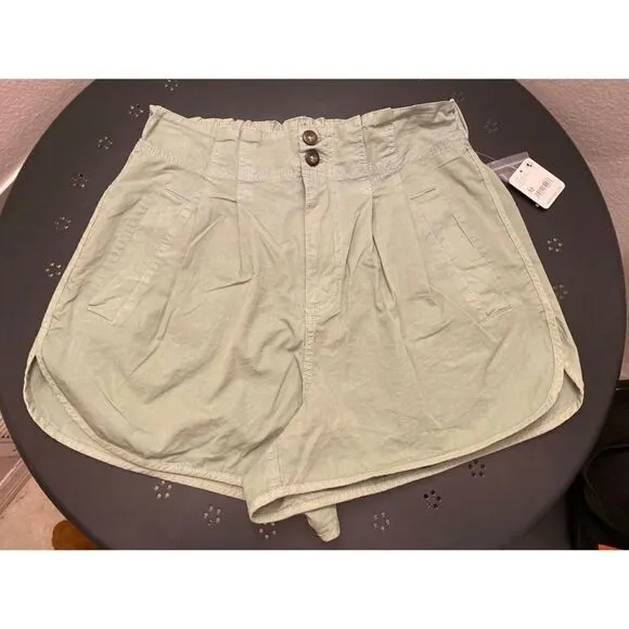 Free people | Pleated Shorty Pull On Shorts | M | 3”