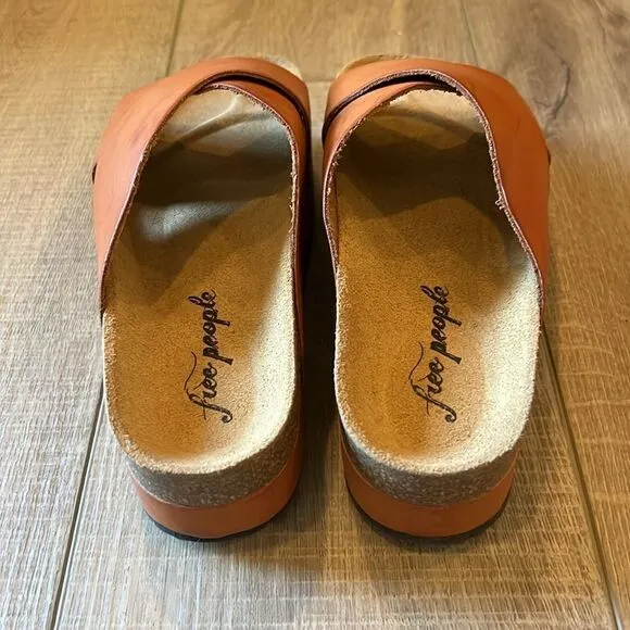 Free People Sidelines Flatform Sandals US 6