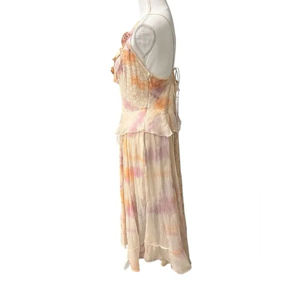 Free People Washed Ashore Maxi Dress Size Large