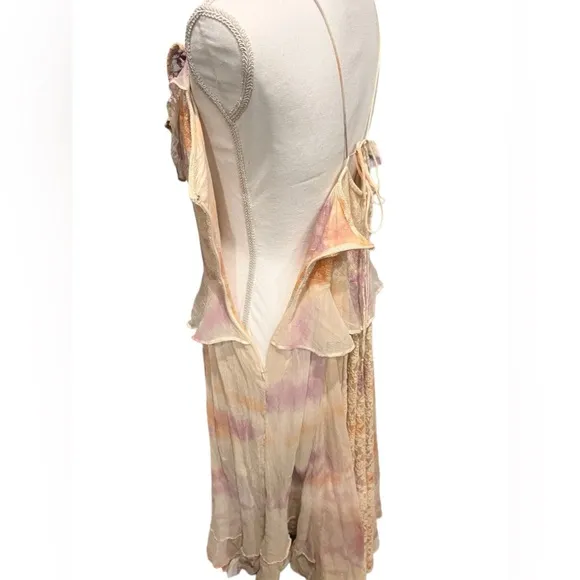 Free People Washed Ashore Maxi Dress Size Large