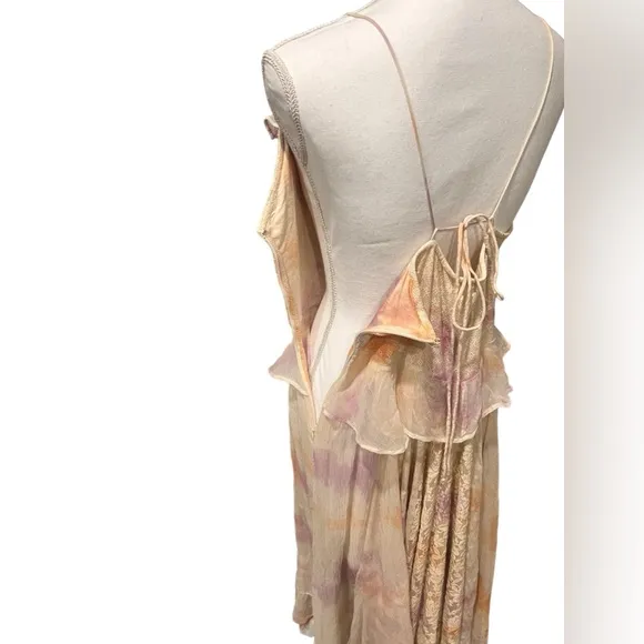 Free People Washed Ashore Maxi Dress Size Large