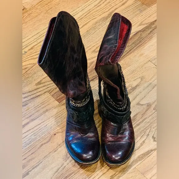 Freebird Breck Harness Boots, Size 7
