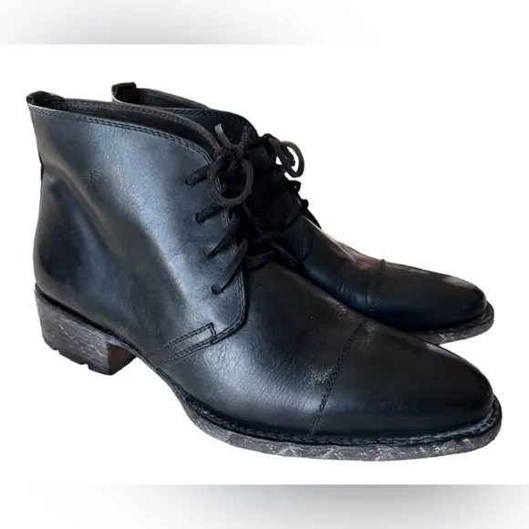 FREEBIRD By Steven Men’s Black Gulch Chukka Leather Boots Size 11