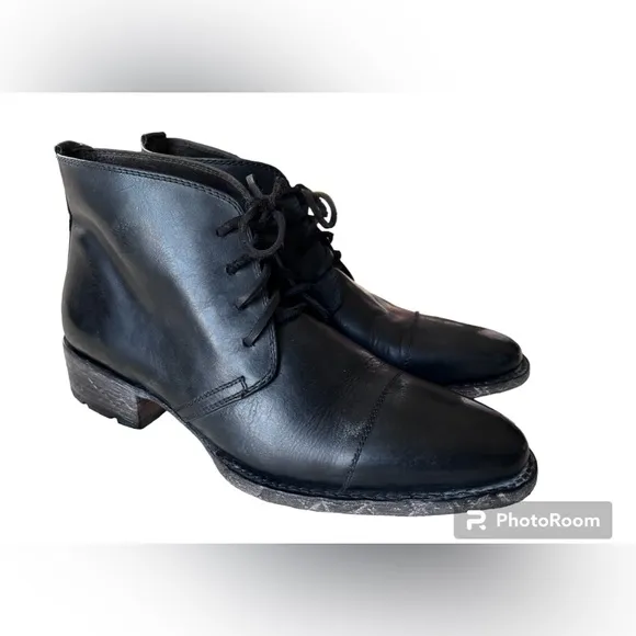 FREEBIRD By Steven Men’s Black Gulch Chukka Leather Boots Size 11