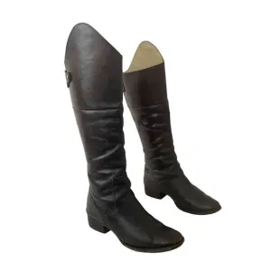 Freebird by Steven Womens Size 7 Stable Brown Distressed Leather Riding Boots