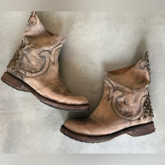 Freebird x Free People Haven Studded Booties