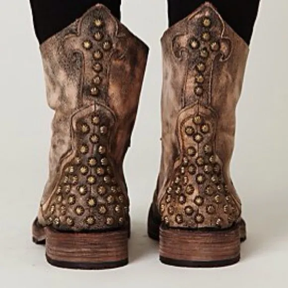 Freebird x Free People Haven Studded Booties