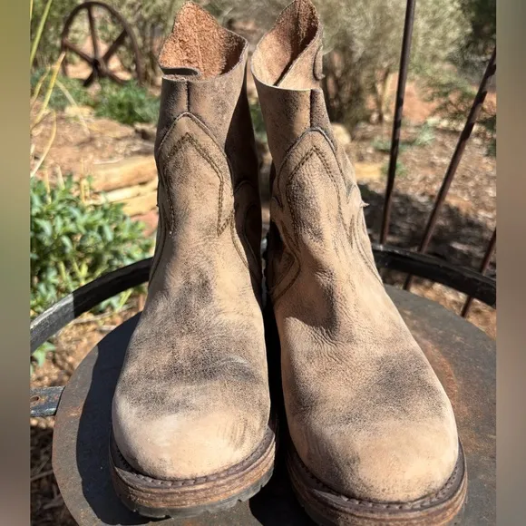 Freebird x Free People Haven Studded Booties