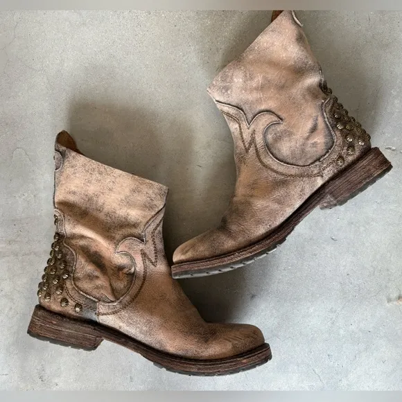 Freebird x Free People Haven Studded Booties
