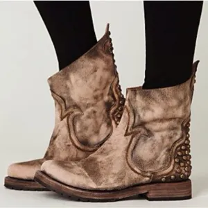Freebird x Free People Haven Studded Booties