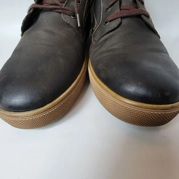 Fretz Switzerland Mens Brown Suede Gore-tex Lace Up Chukka Boots Size 11US Bin2