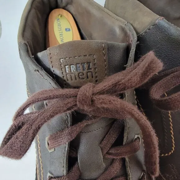 Fretz Switzerland Mens Brown Suede Gore-tex Lace Up Chukka Boots Size 11US Bin2