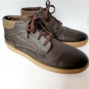 Fretz Switzerland Mens Brown Suede Gore-tex Lace Up Chukka Boots Size 11US Bin2