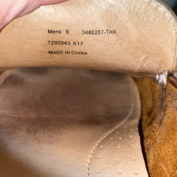 Frye &quot;Lewis Venetian&quot; Burnished Brown Driver Loafers in Size 9