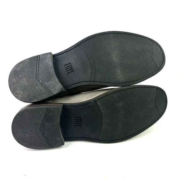 Frye Ben Chelsea Boots 9 Mens Gray Soft Leather Slip On Ankle Shoes