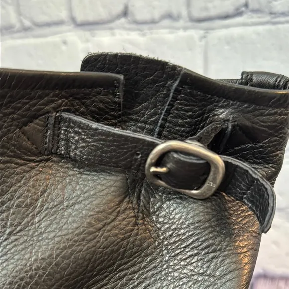 Frye Black Leather Boots 8B