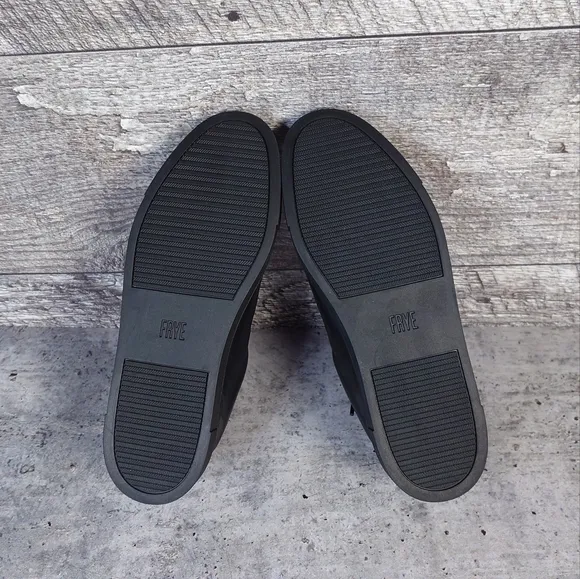 Frye Black Leather Sneakers