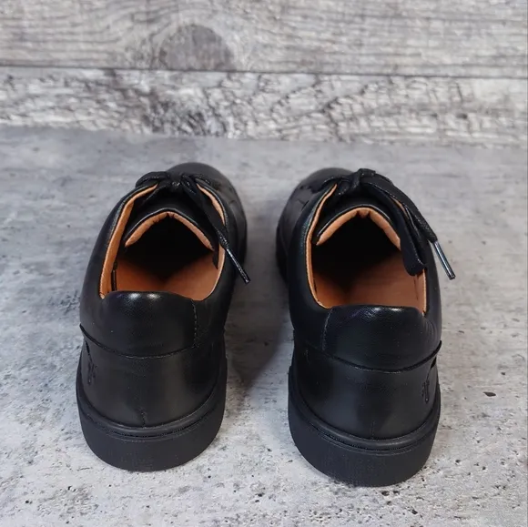 Frye Black Leather Sneakers