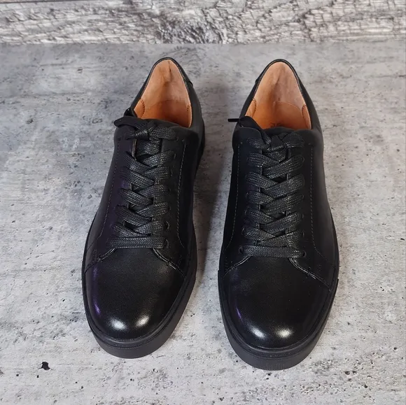 Frye Black Leather Sneakers