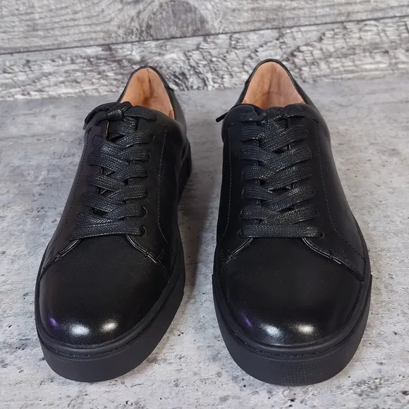Frye Black Leather Sneakers