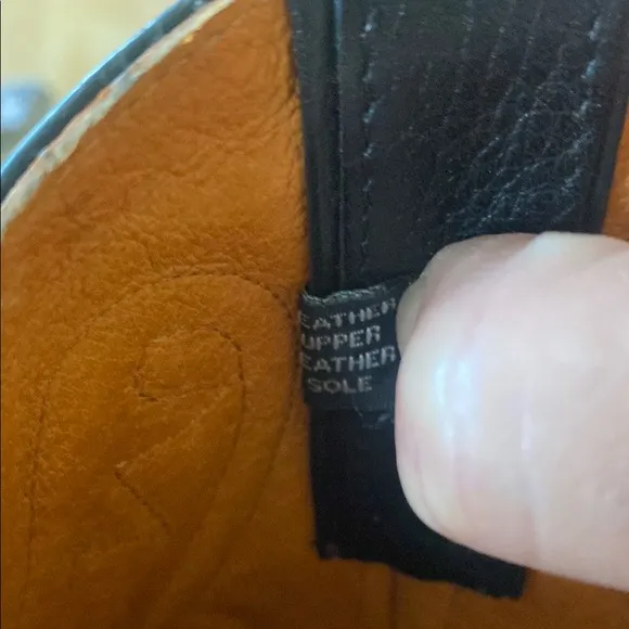 Frye Black Western Cowboy Boots Classic Leather