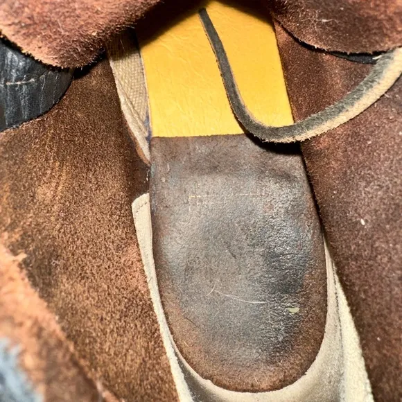 FRYE Boots Mens Size 7US Suede Leather boots Brown - Heritage - GOODYEAR WELT
