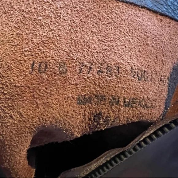Frye Brown Leather Heath Boots