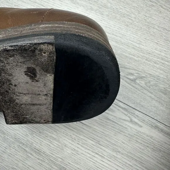 FRYE‎ COMPANY Men's 9D Tan Brown Leather Loafers*