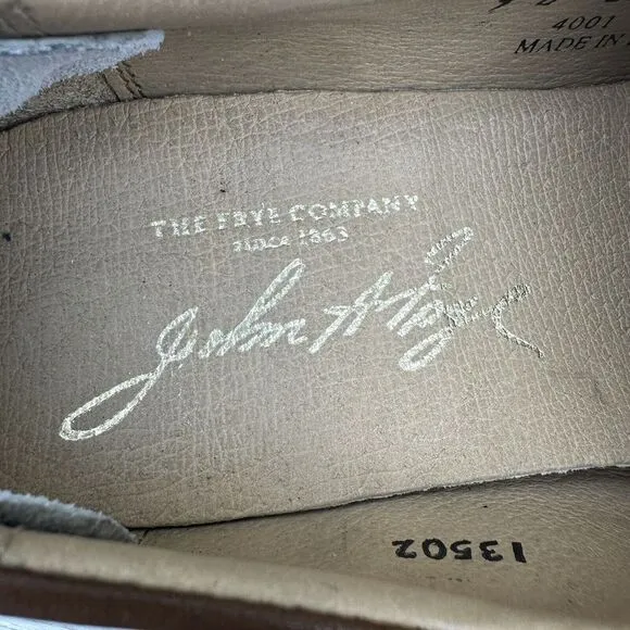 FRYE‎ COMPANY Men's 9D Tan Brown Leather Loafers*