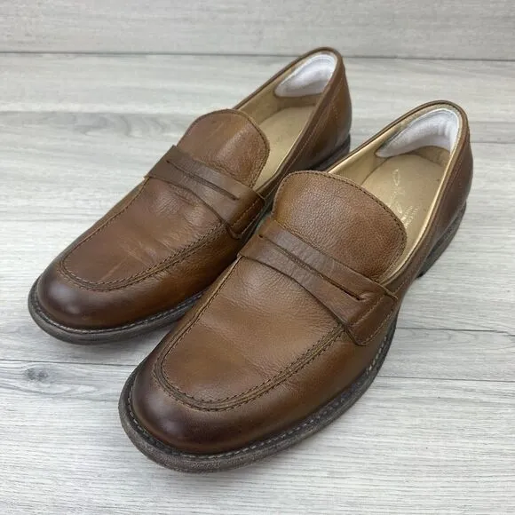 FRYE‎ COMPANY Men's 9D Tan Brown Leather Loafers*