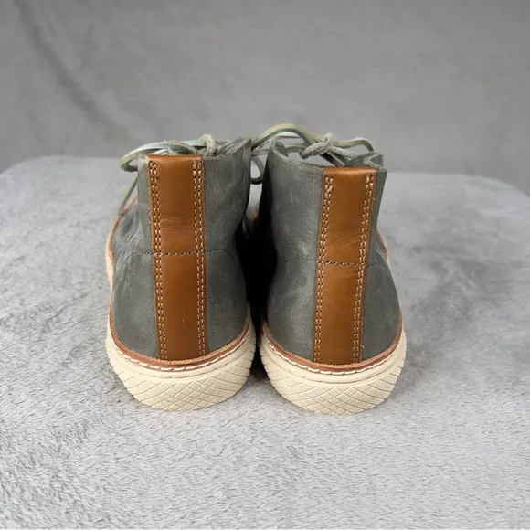 Frye Essex Chukka Leather Boots Men's Size 8.5 Gray Sneaker Lace‎ Up