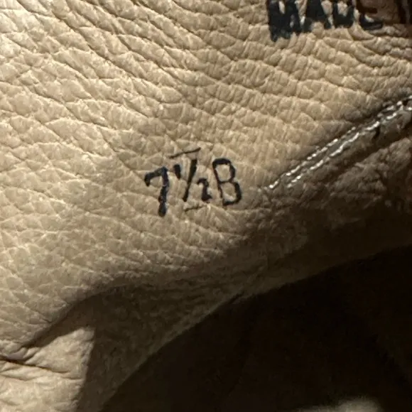 Frye Leather Booties Size 7.5