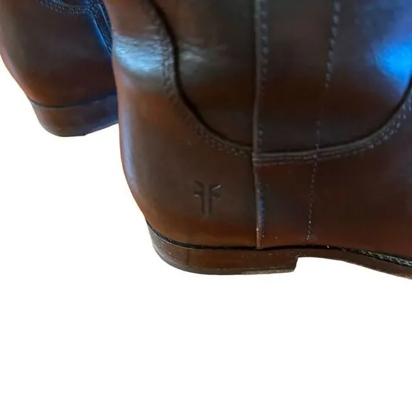 Frye Melissa tall  dark brown riding boots