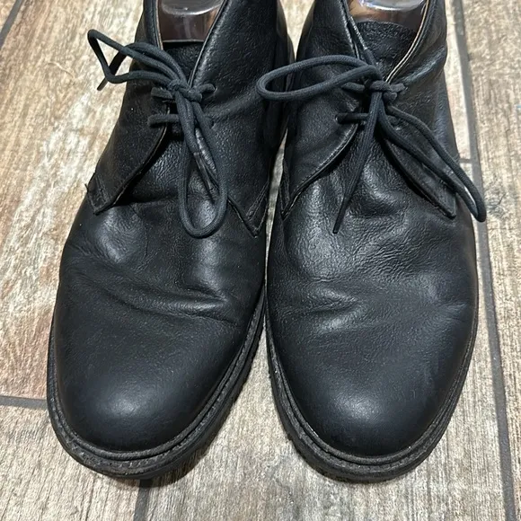 Frye Men’s Black Leather Chukka Boots‎