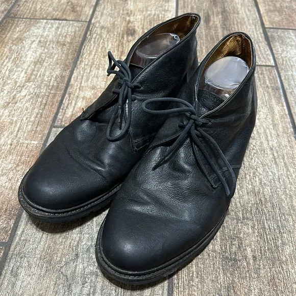 Frye Men’s Black Leather Chukka Boots‎