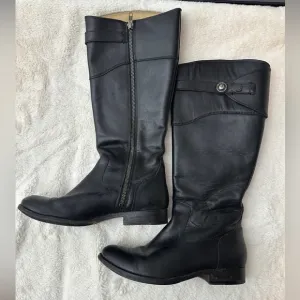 Frye Molly button tall riding boots