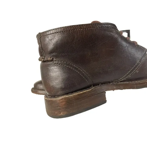 Frye Oliver Chukka Espresso leather boots MRSP $268 SIZE 10 1/2 D FAST SHIPPING
