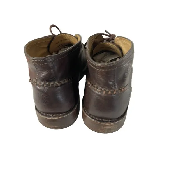 Frye Oliver Chukka Espresso leather boots MRSP $268 SIZE 10 1/2 D FAST SHIPPING