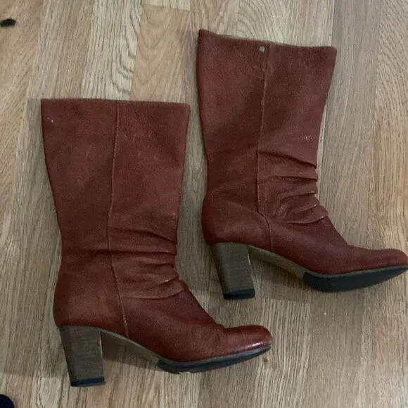 Frye Pull On Brown Boots Sz 7