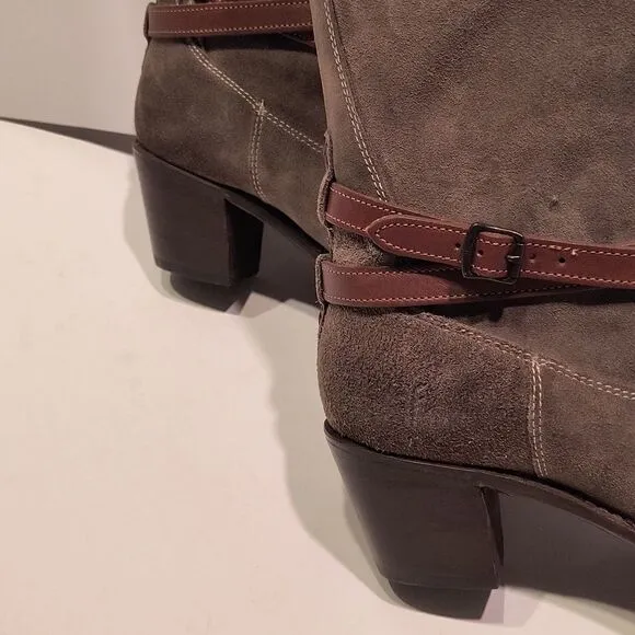 Frye Suede Distressed  Boots Women's