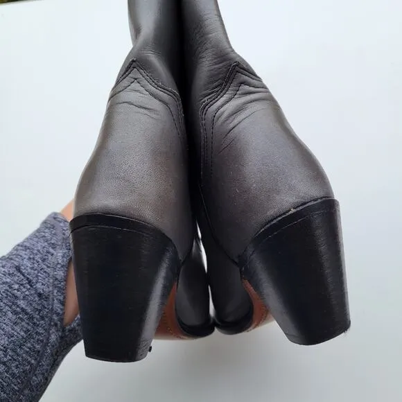 Frye Vintage Pull On Cowboy Western Boots