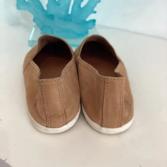 Frye Women’s Brown Leather Flats Loafers Sz 7.5