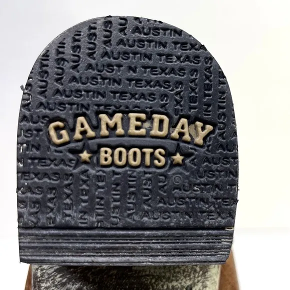 GAMEDAY BOOTS University Of Virginia Cavaliers Brown NEW Cowboy Boots Size 6.5