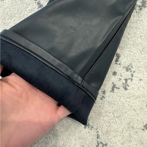 GAP High Rise Faux-Leather Vintage Slim Vegan Pant