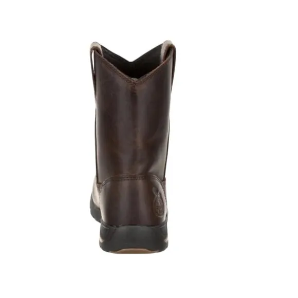 GEORGIA BOOT ATHENS BIG KIDS' PULL-ON BOOT GB00232Y Size 7M