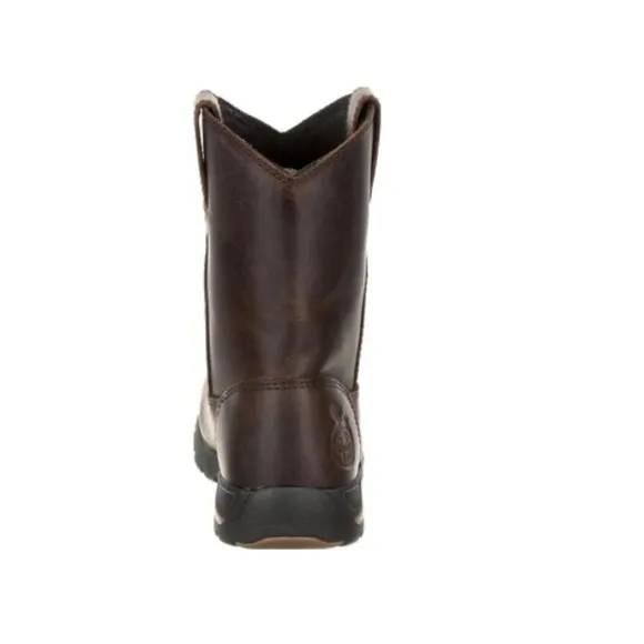 GEORGIA BOOT ATHENS BIG KIDS' PULL-ON BOOT GB00232Y Size 7M