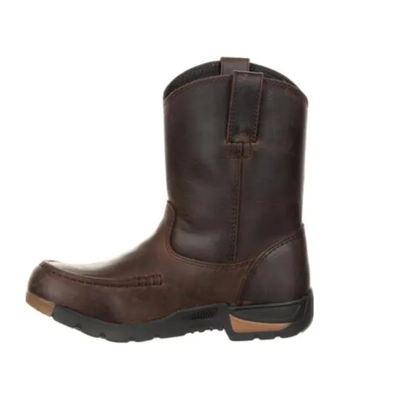 GEORGIA BOOT ATHENS BIG KIDS' PULL-ON BOOT GB00232Y Size 7M